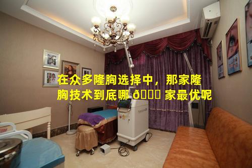 在众多隆胸选择中，那家隆胸技术到底哪 🐞 家最优呢